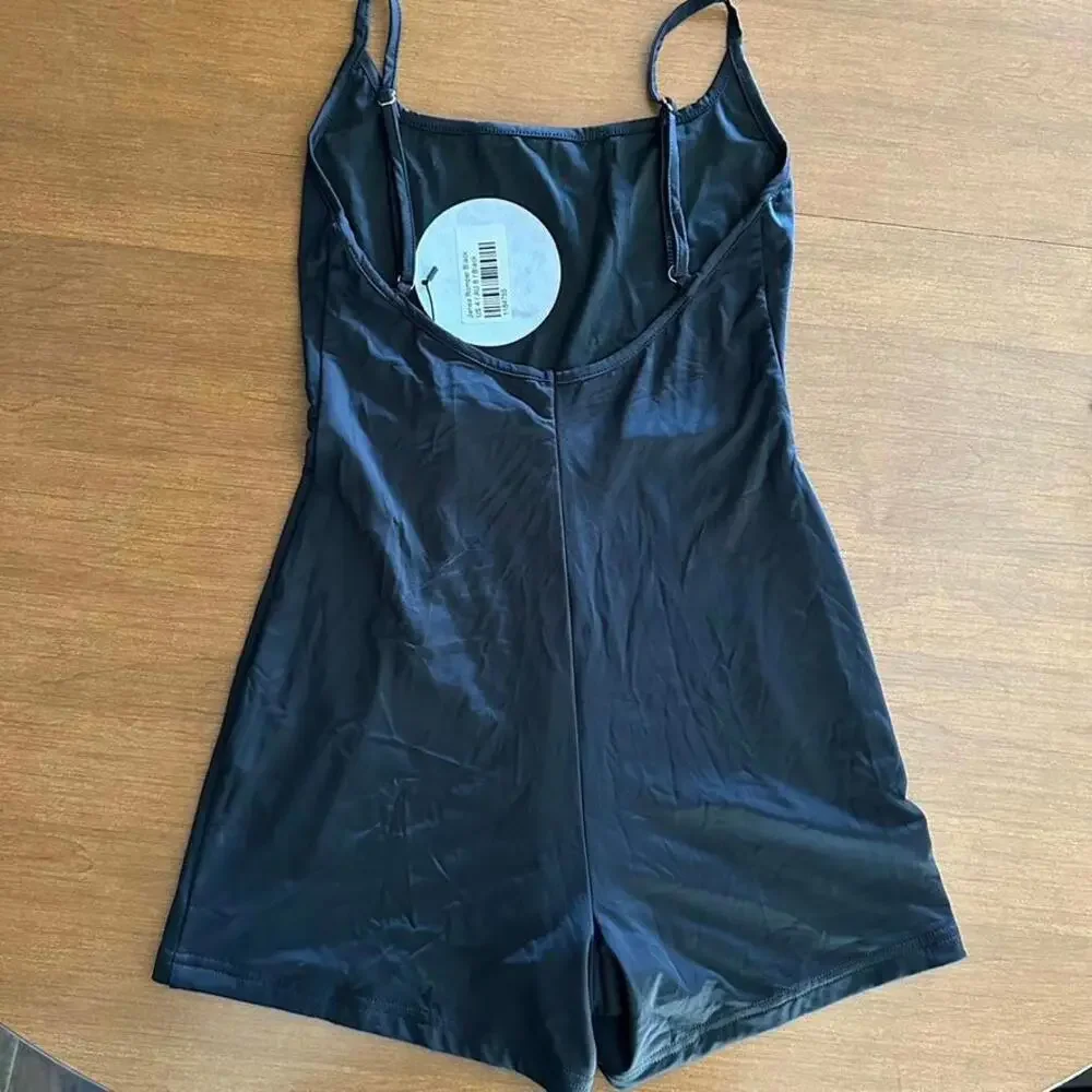 Princess Polly Janea Workout Romper Black - Size US 4/AU 8 (NWT) - Picture 5 of 12